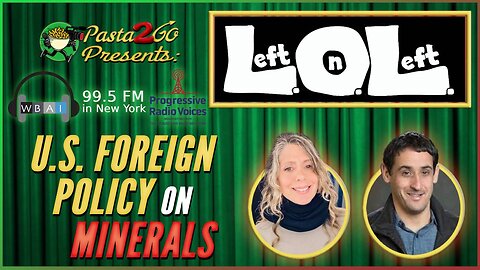 How is U.S. Foreign Policy Shaped by the Pursuit of Rare Earth Minerals? - Left on Left - WBAI in NY