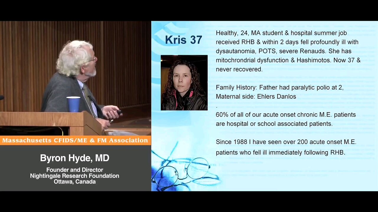 Kris, positive VP1 Gastric Biopsy after Recombinant Hepatitis B Vaccine with Raynaud's, Hashimoto's, PoTS and Dysautonomia, Mitochondrial Dysfunction - Byron Hyde, MD