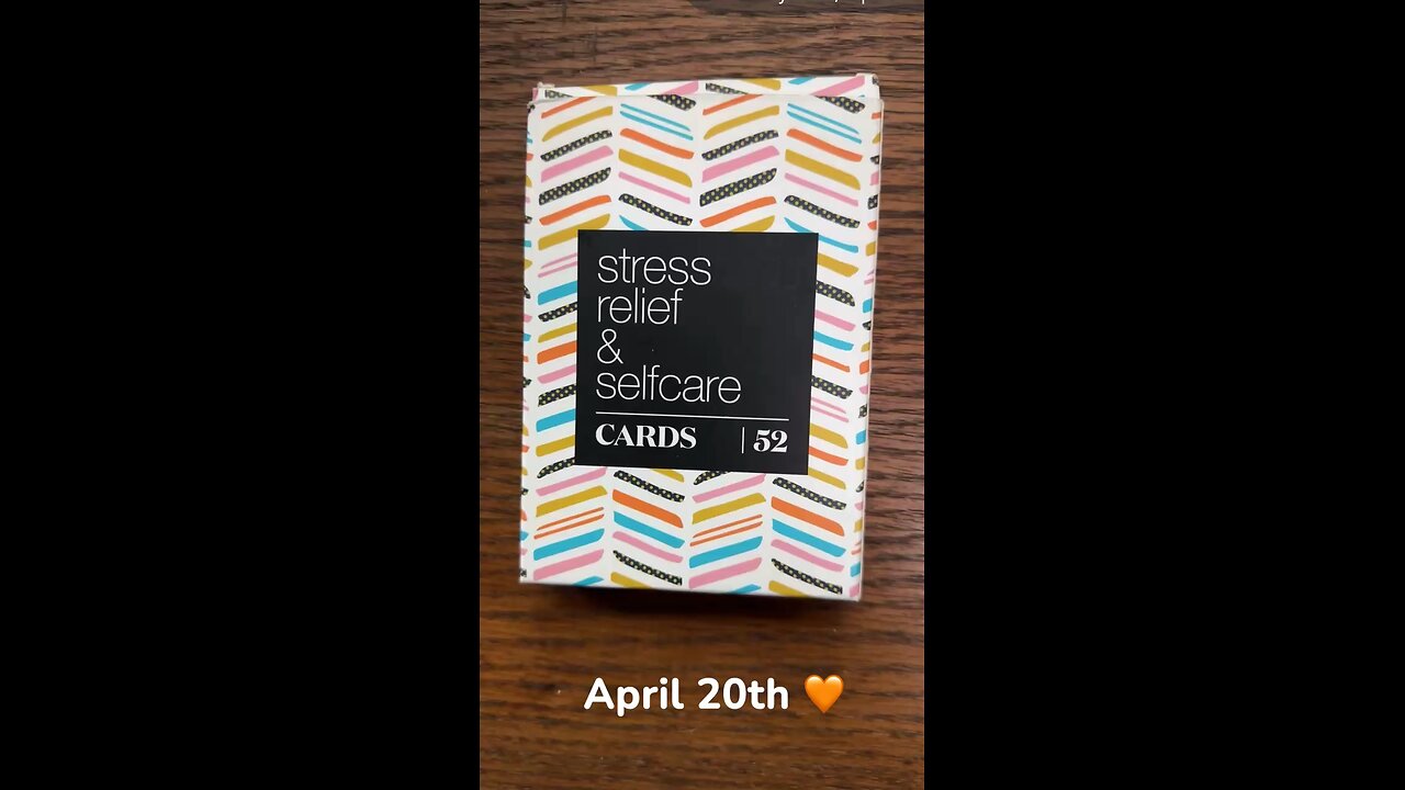 4/20/25 card: mindful walking