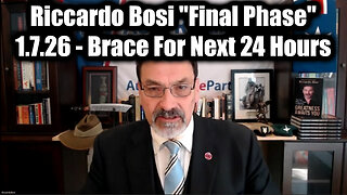 Riccardo Bosi "Final Phase" 1.7.26 - The Final Act & Brace For Next 24 Hours