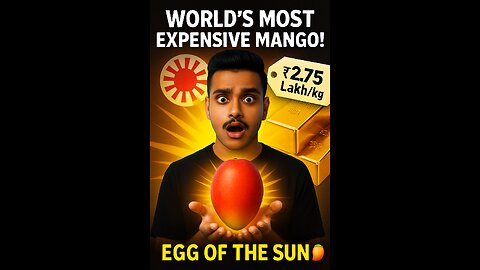 This Mango Costs More Than Gold! 🥭💸