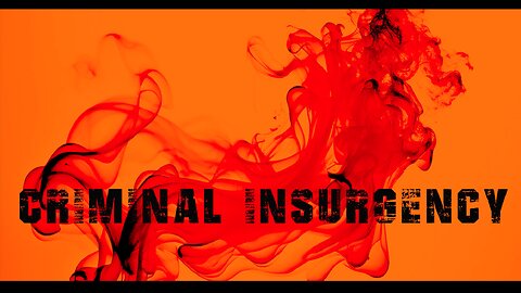 Criminal Insurgency - Ascendancy of a Criminal Class