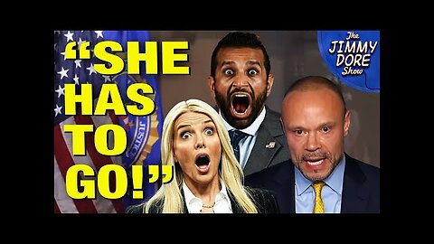 Bongino WALKS OUT Of FBI Over Epstein & Pam Bondi!Patel to Follow