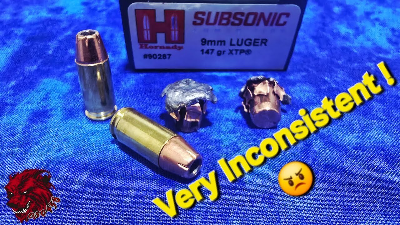 Disappointing velocity from Hornady. Testing Subsonic 147gn 9mm