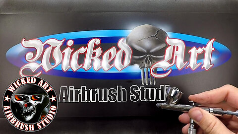 Airbrushing a Logo