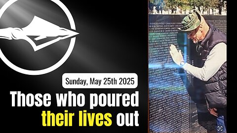 Those who poured their lives out | Pastor Anthony Thomas