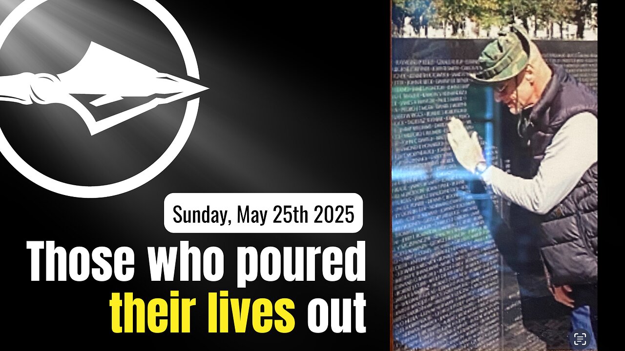 Those who poured their lives out | Pastor Anthony Thomas