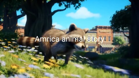 The Brave Little Raccoon