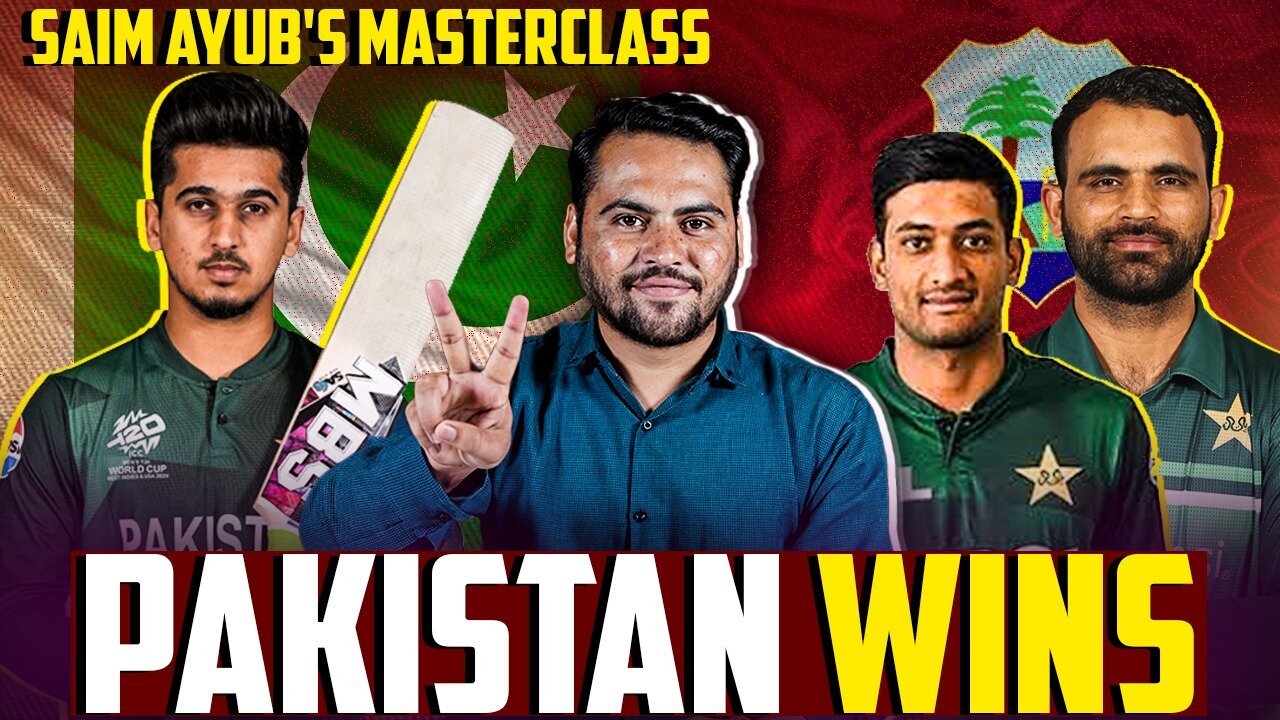 Pakistan wins but at what cost? Saim ayub's masterclass | Pakistan gets the lead