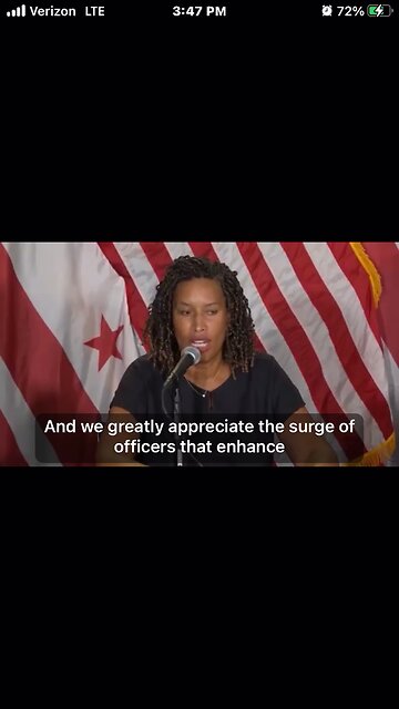 HOLY CRAP! The Democrat Mayor of DC Muriel Bowser is now thanking President Trump for "surging" agen