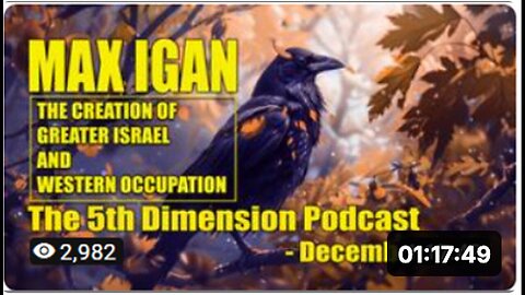 "5th Dimension Podcast Featuring Max Igan, December 2024"