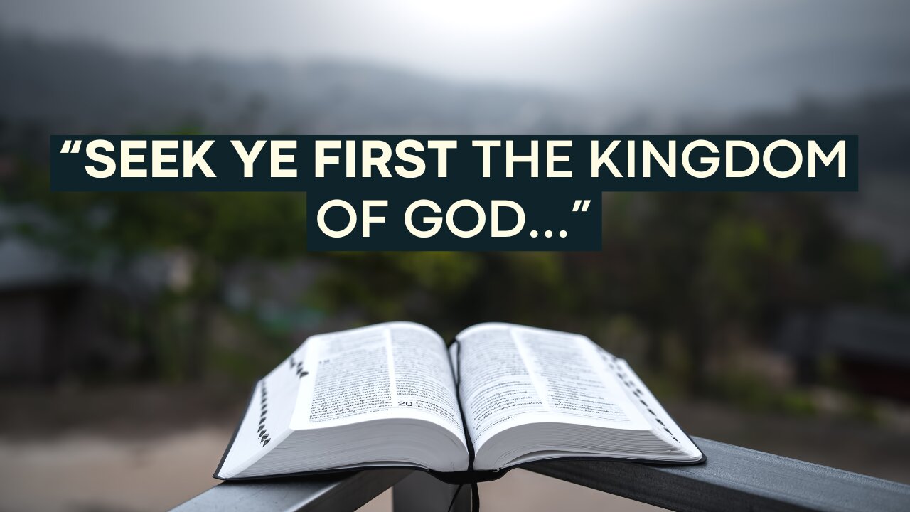 (pt. 1) DOES JESUS REALLY COME FIRST IN YOUR LIFE?