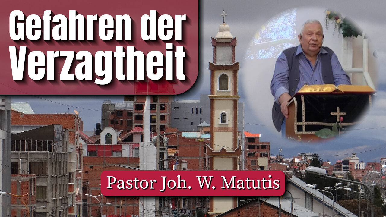 Gefahren der Verzagtheit