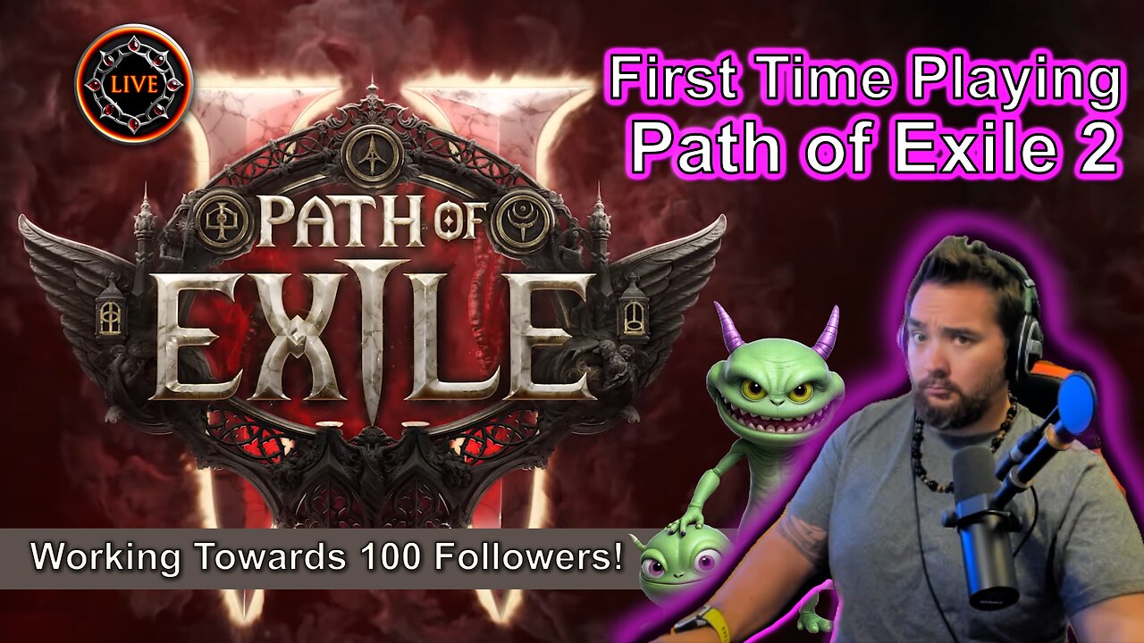 First Time Path of Exile 2 with Fizz & Glorb – Getting Closer to 100 Followers!