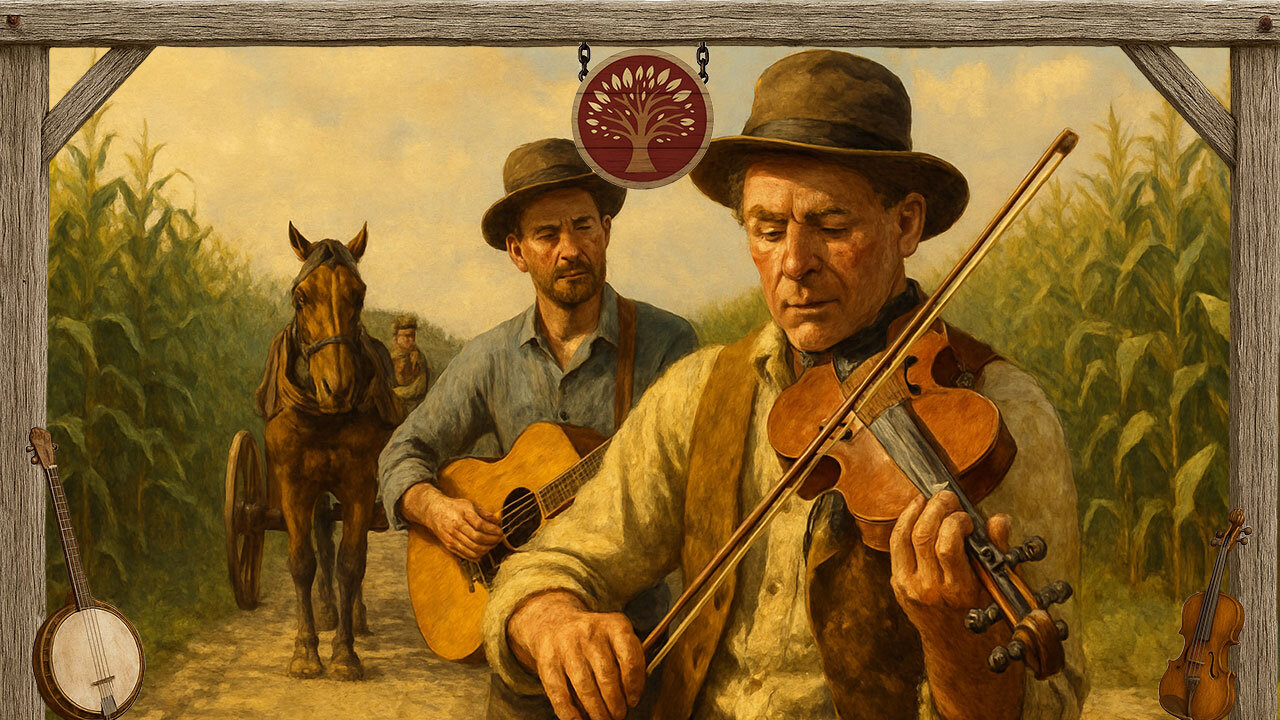 Fiddle Instrumental 🎻 004 – Bluegrass Fiddle Music | Relaxing Appalachian Folk