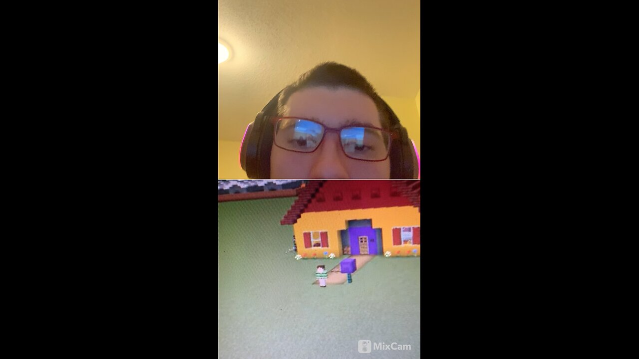 My reaction to how to build the Blue’s Clues house in Minecraft