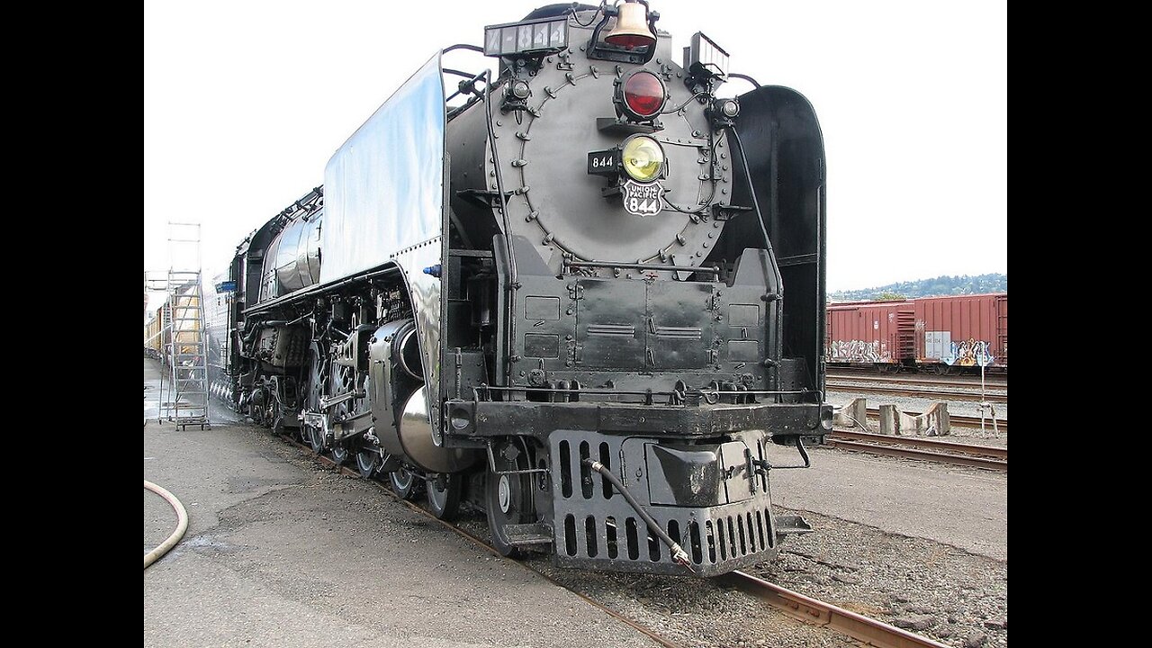 Union Pacific 844 Whistle Blow!