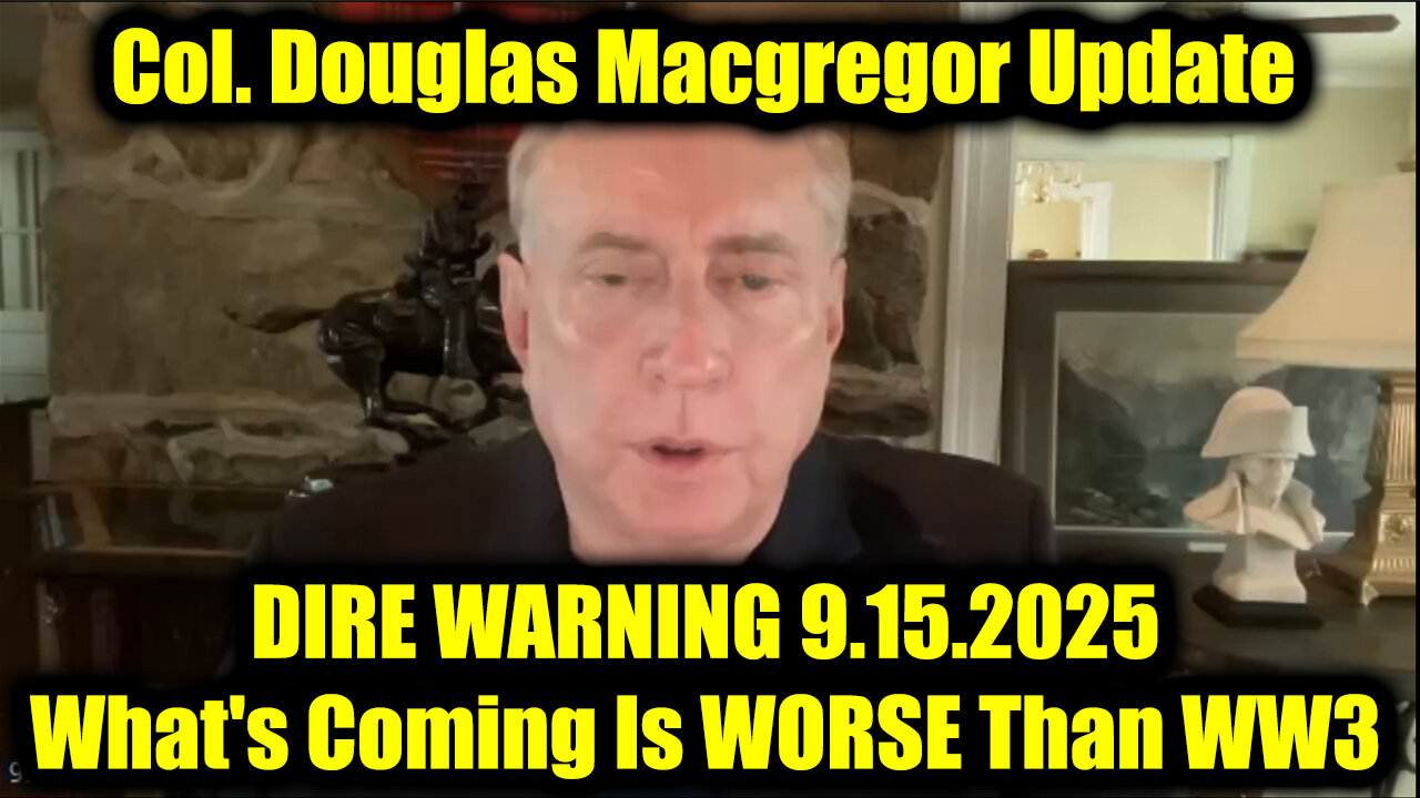 DIRE WARNING 9.15.25 - What's Coming Is WORSE Than World War III