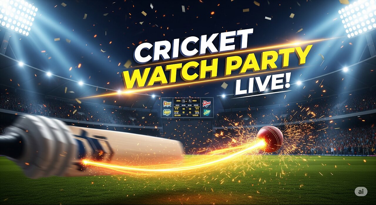 Cricket Watch Party LIVE – Join the Excitement! 🏏🔥