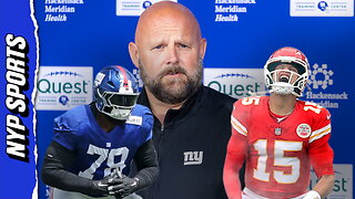 Brian Daboll provides outlook on Andrew Thomas, Chiefs-Giants matchup