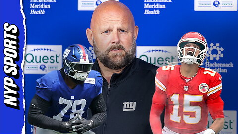 Brian Daboll provides outlook on Andrew Thomas, Chiefs-Giants matchup