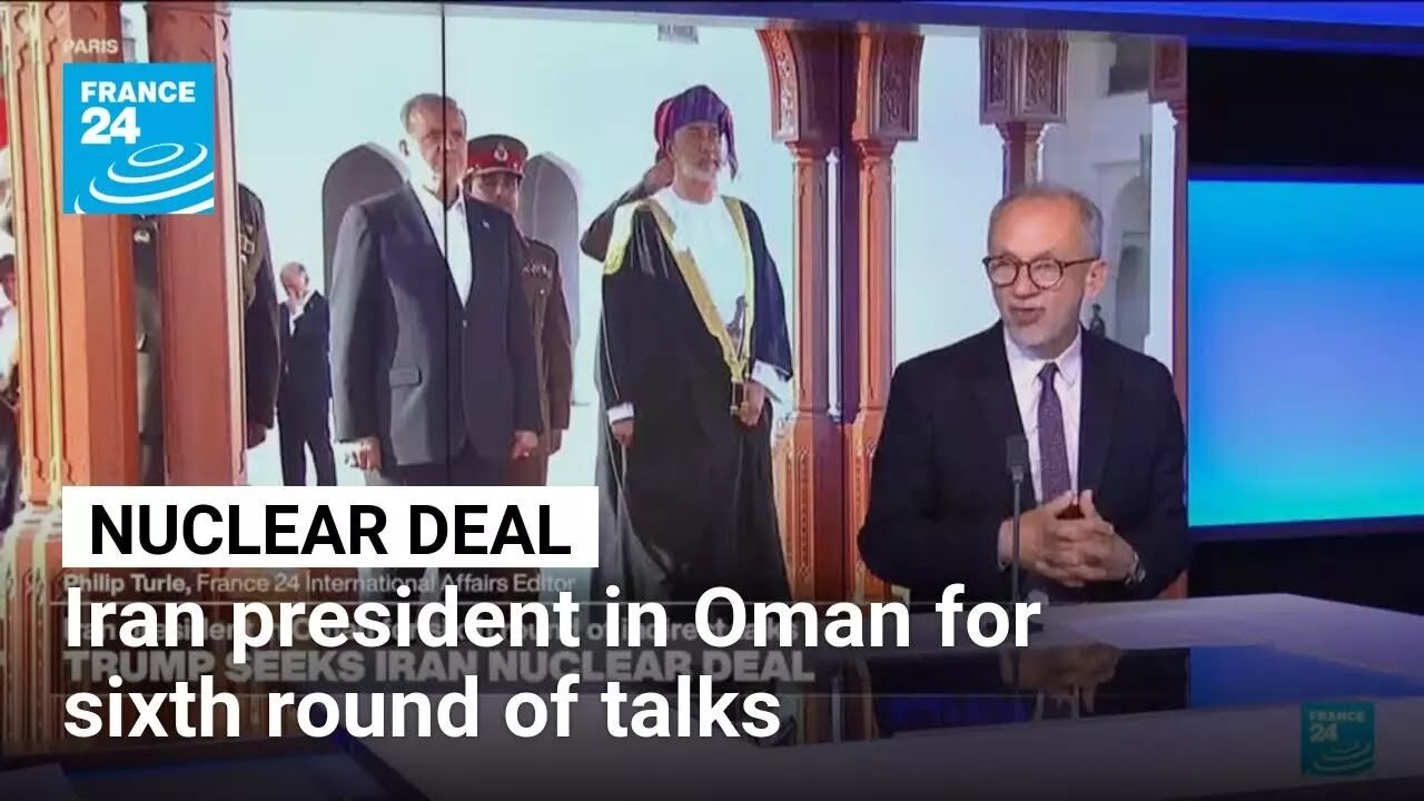Iran president in Oman for sixth round of talks about nuclear deal with US