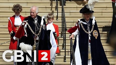 King Charles and Queen Camilla attend annual Order of the Garter Service