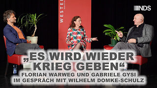 „Es wird wieder Krieg geben“ – Florian Warweg und Gabriele Gysi im Gespräch mit Wilhelm Domke-Schulz