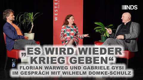 „Es wird wieder Krieg geben“ – Florian Warweg und Gabriele Gysi im Gespräch mit Wilhelm Domke-Schulz