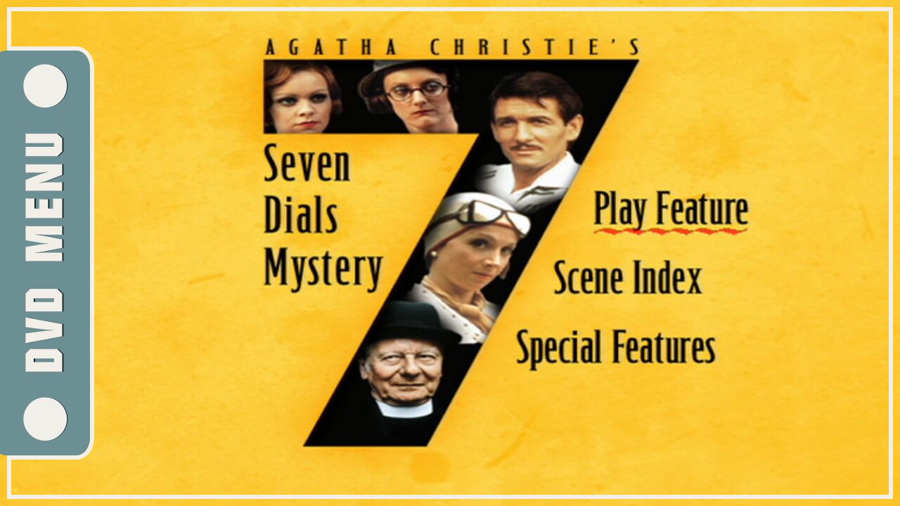 Seven Dials Mystery - DVD Menu