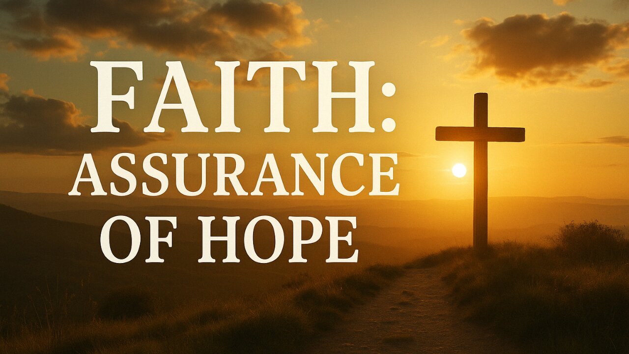 Understanding Faith: The Assurance of Things Hoped For