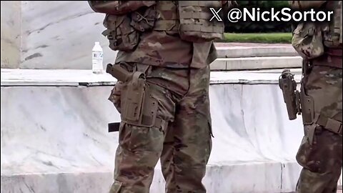 🚨 BREAKING – IT’S OFFICIAL: National Guard troops are now ARMED in the streets of DC