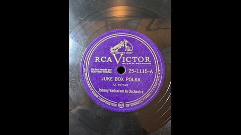 RCA Victor 25-1115A Juke Box Polka