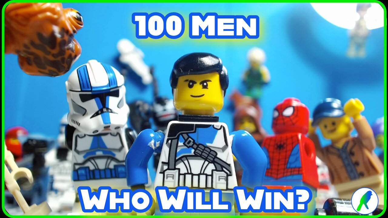 100 Men VS 1 Gorilla Be Like... | LEGO