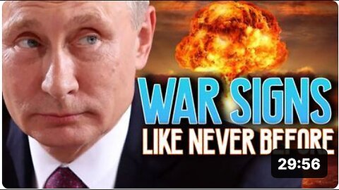 Unprecedented Signs of War