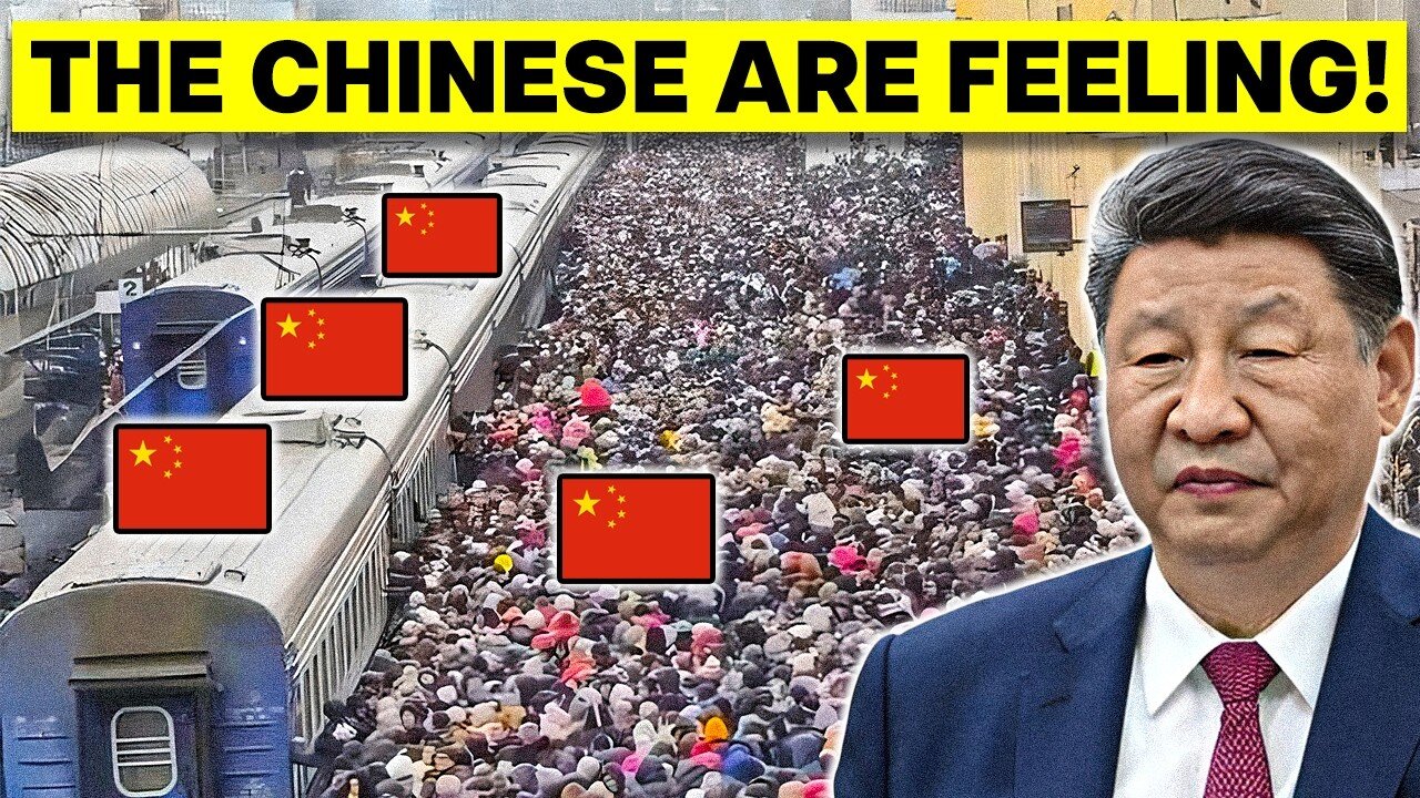 Mutiny in China - Young Chinese FLEE as Xi Jinping loses Control