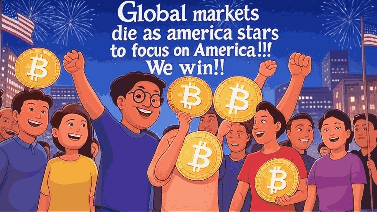 GLOBAL MARKETS DIE AS AMERICA STARTS TO FOCUS ON AMERICA!! WE WIN!