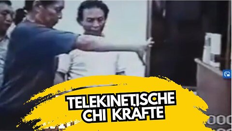 Qigong Großmeister John Chang demonstriert telekinetische Chi Kräfte