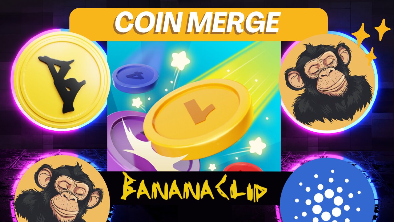 Coin Merge Madness! 💰 Epic High Score Run on BananaClip.io!