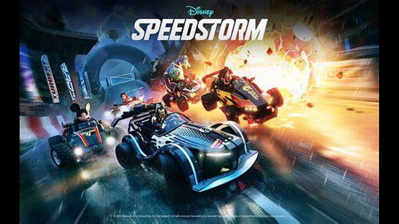 🎮 Random Game Day! | First Time Playing Disney Speedstorm 🏁