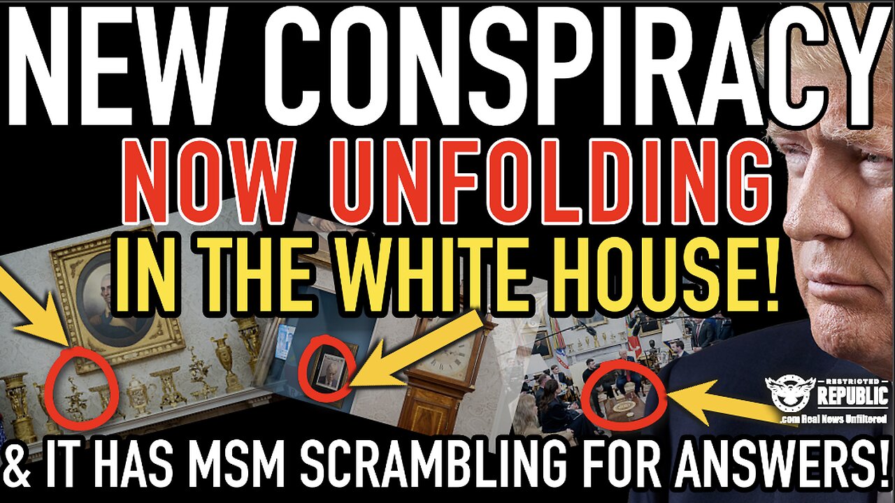New Conspiracy Now Unfolding In The White House & It Has MSM Scrambling For Answers!