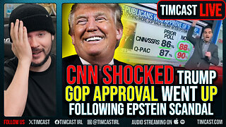 CNN SHOCKED Trump APPROVAL Went UP Following Epstein Scandal
