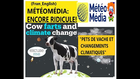 (Fran_English) Climat(e) _ Meteomedia et les pets de vache _ Cows' farts : we’re doomed!