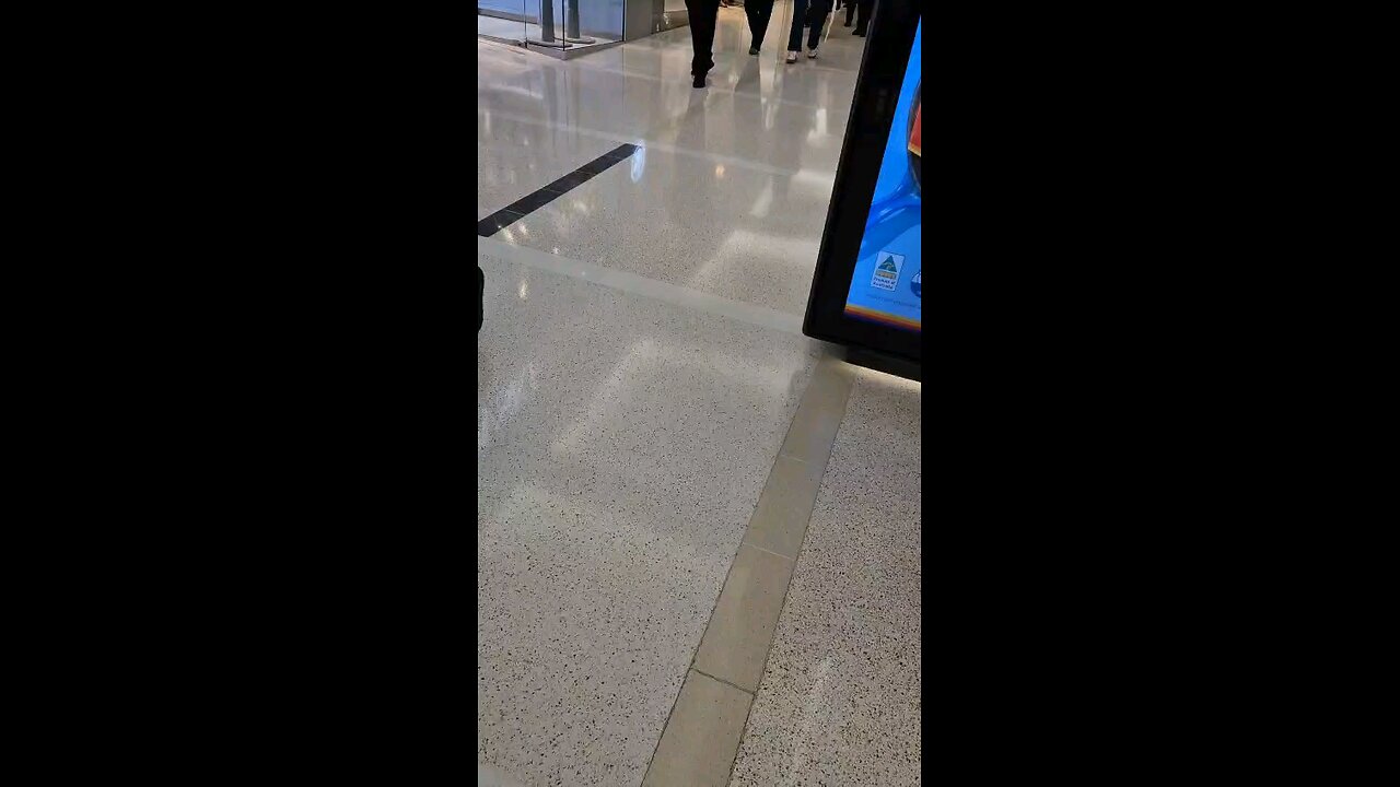 Parade in a mall, Brisbane Australia