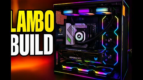 Building a Lamborghini PC!