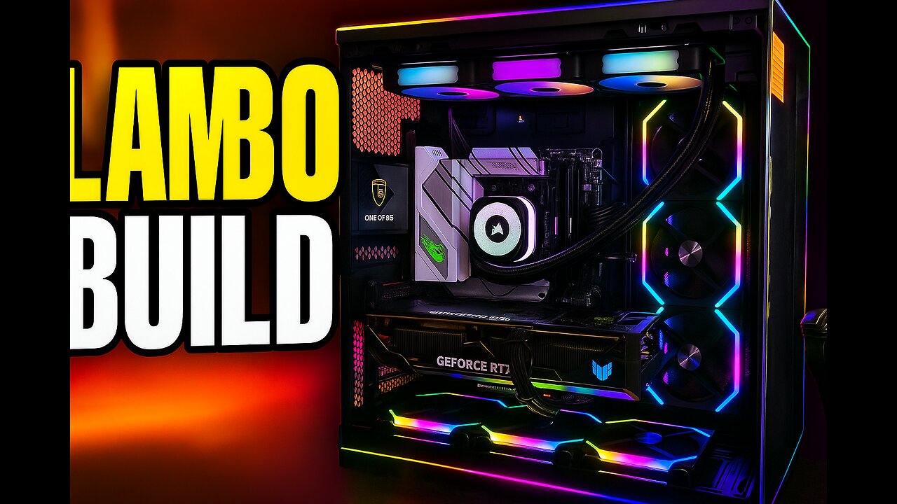 Building a Lamborghini PC!