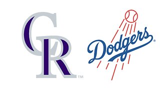 Colorado Rockies @ Los Angeles Dodgers. Game 2. 3 Game Series. MLB the Show 25. EA Sports.