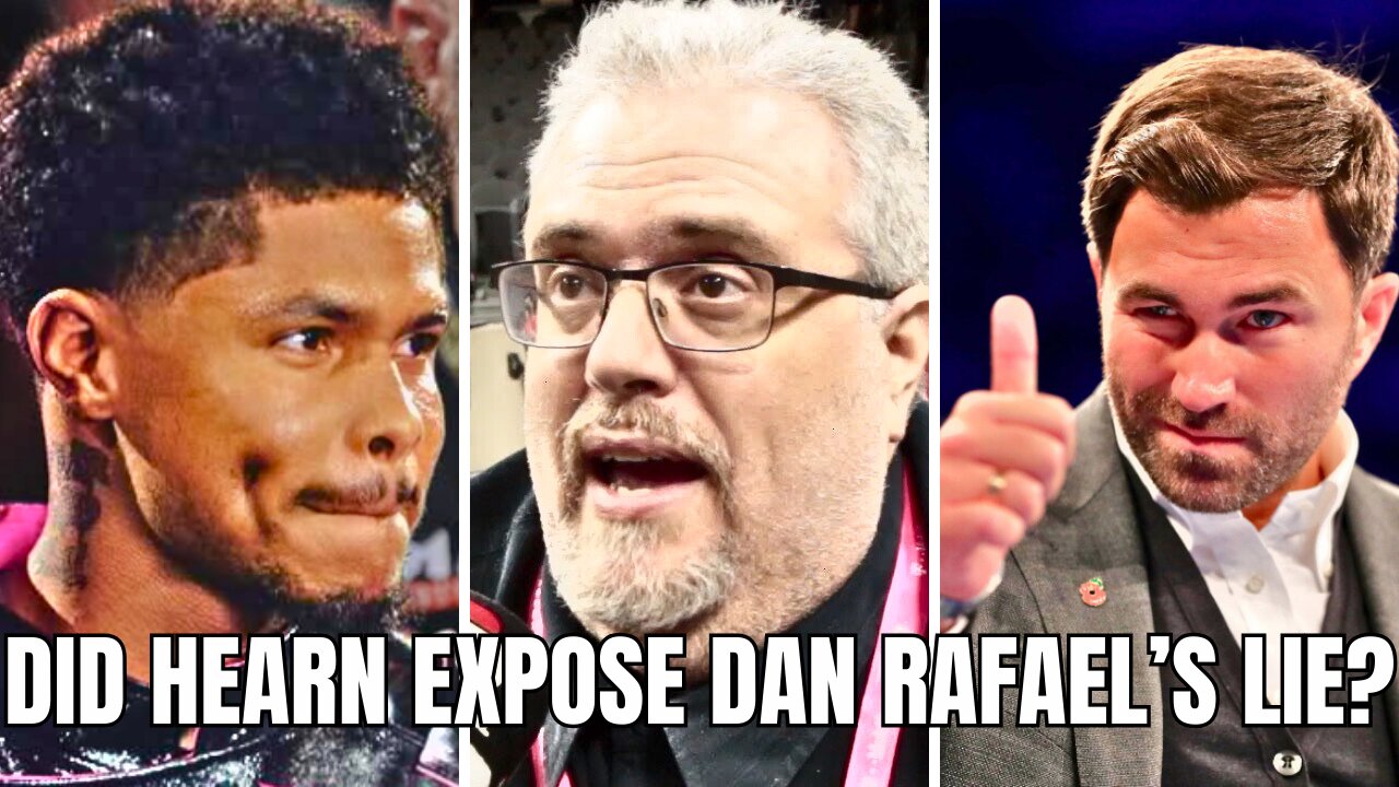 Eddie Hearn Confirms Dan Rafael Lied About Shakur Stevenson Firing Him