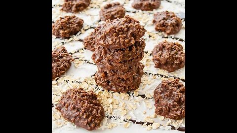 5-Minute NO BAKE Fudgy Chocolate Cookies (No Oven, No Peanut Butter!)
