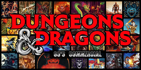 Dungeons & Dragons (1983) - Products of Your Imagination. | 80's Commercial Short